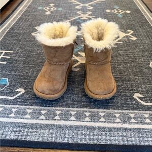UGG Kids Boots with Cream Fur Lining
